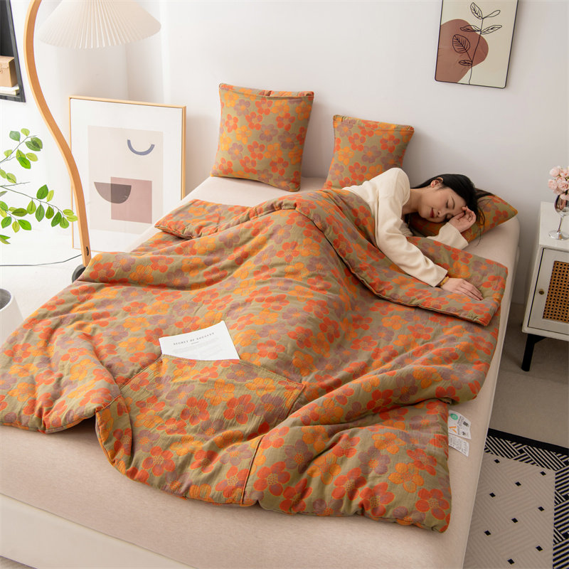 A类全棉 双层纱 抱枕被子两用午睡毯子车用二合一汽车靠枕枕头被,居家布艺,抱枕被,淘宝优惠券,粉丝福利购,淘宝优惠卷