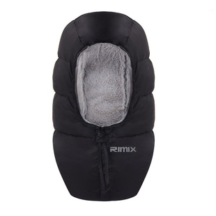 RIMIX秋冬男女加厚加绒头套户外骑行滑雪护脖护脸保暖羽绒帽子