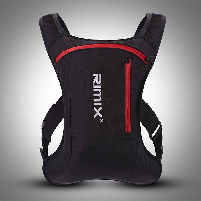RIMIX运动户外双肩骑行水袋背包发光夜跑安全反光透气男女越野跑 运动包/户外包/配件 双肩背包 原图主图
