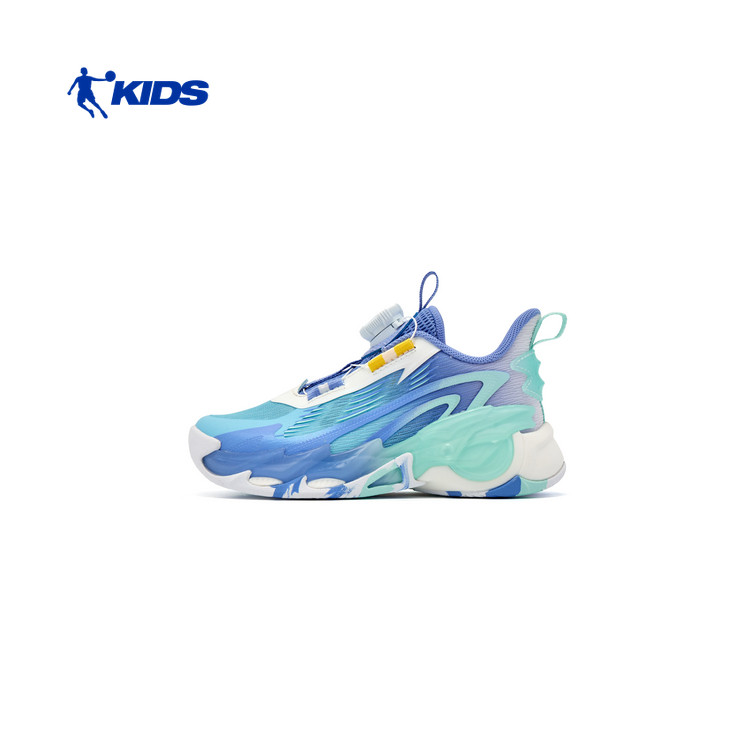 乔丹儿童篮球鞋男款2026新款夏季网面透气防滑运动鞋TDA01C262113