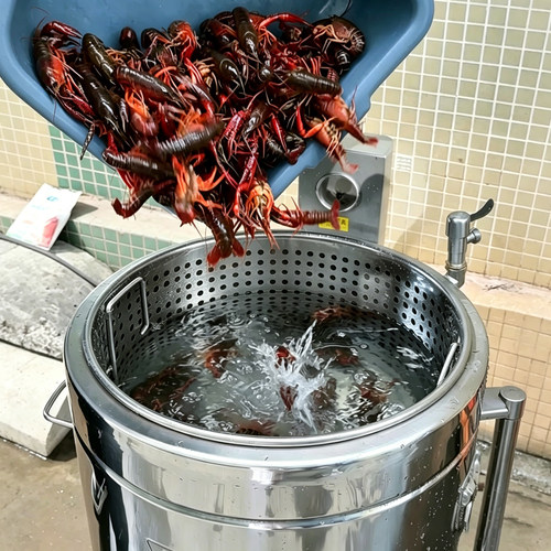 天力商用啤水机解冻去血水甩干
