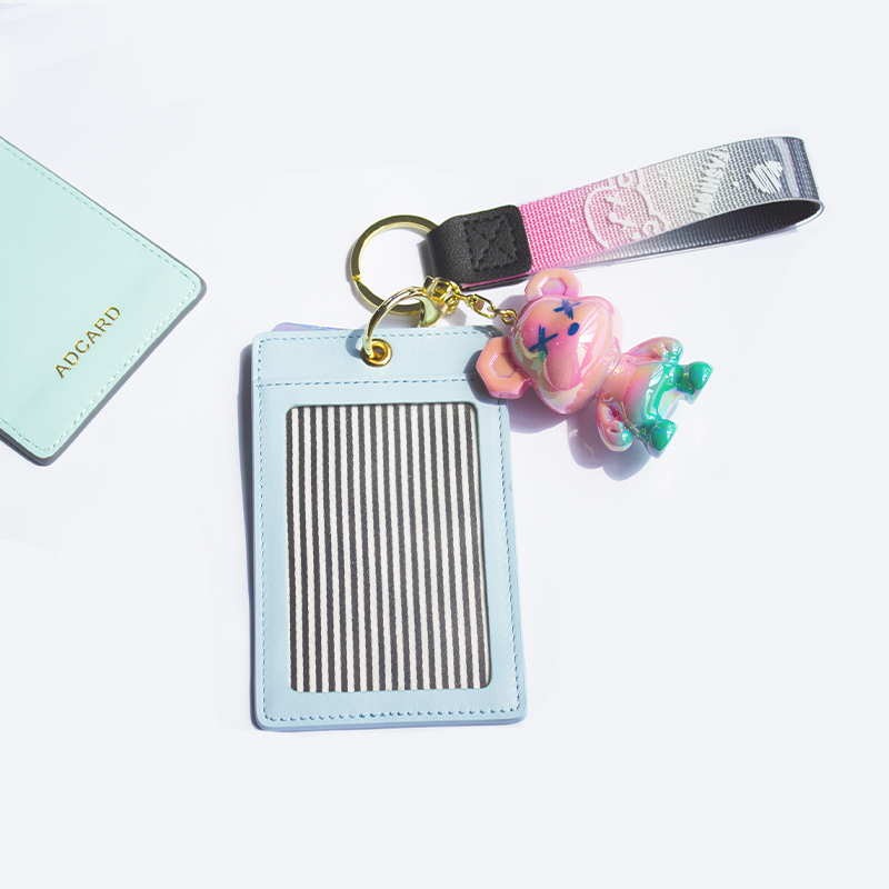 ADCARD创意真皮工作证卡套多卡位