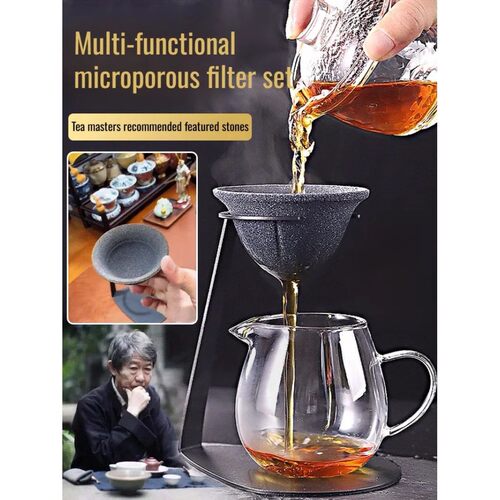 Microporous filter tea strainer Ceramic Tea Strainer, Multif