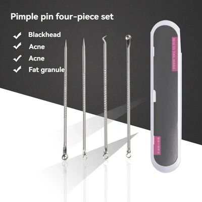 Stainless Steel Beauty Needle Acne Needle Dual-purpose Acne