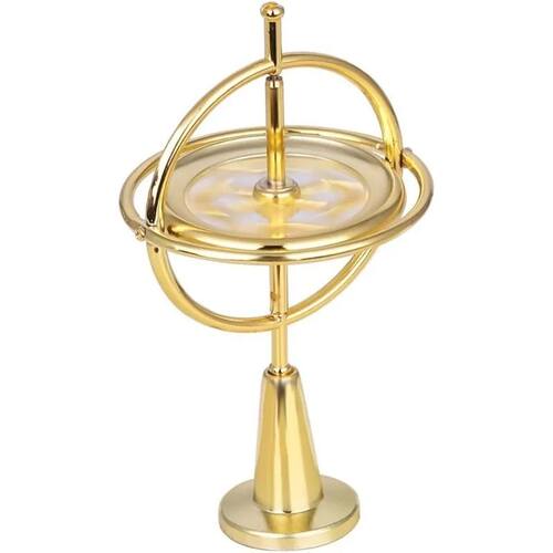 Metal Anti-Gravity Spinning Top Balancing Toy, Desktop Gyros