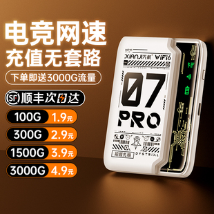 便携式 2025新款 车载路由器家用新品 随身wifi6高速4g网络移动无线手机Wi Fi无限纯流量全国通用上网卡便携式