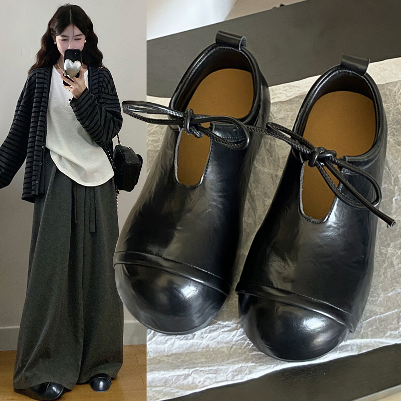 大头森系玛丽珍复古小皮鞋单鞋潮