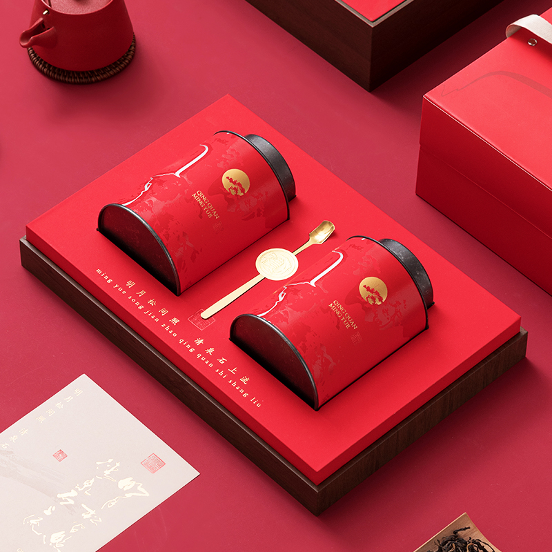 茶叶礼盒空盒免费激光雕刻