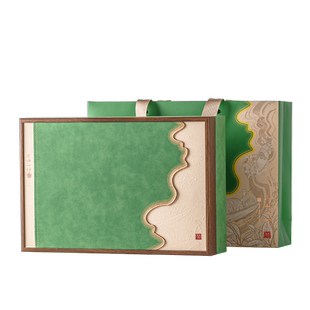 龙井绿茶叶包装盒空礼盒装空盒子礼品盒毛尖摆泡茶叶礼盒空盒订制