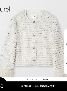 【水貂毛皮】Laurel劳芮25秋新款短款圆领水貂皮草LWD355S01800