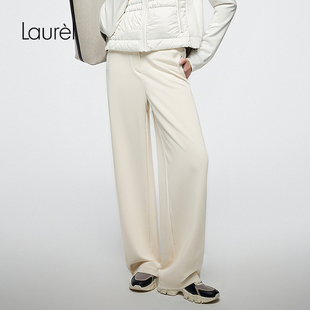 Laurel劳芮新款 LWD356K90000 慵懒显瘦阔腿裤