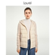 羽绒服LWD341L00400 Laurel劳芮羊毛针织连帽夹克式 白鹅绒