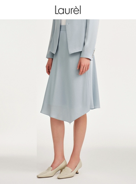 【进口醋酸】Laurel劳芮新款航海不规则半裙LWD351Q00700