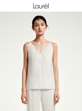 【真丝】Laurel劳芮春新款淡人肌理真丝吊带背心女LWL351B02100