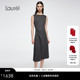 Laurel劳芮新款 无袖 侧褶高智感收腰连衣裙女LWD362Y11600