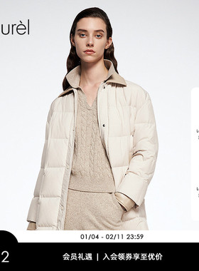 【进口抗寒料】Laurel劳芮新款工装羽绒LWD364L02200