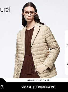 【白鹅绒】Laurel劳芮新款西装型排骨羽绒外套LWD364L06000