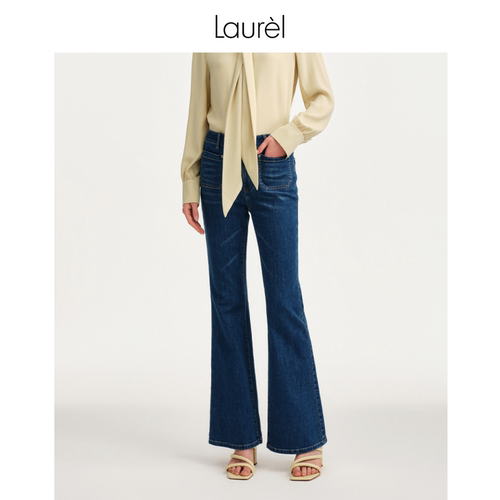 LAUREL复古经典百搭牛仔裤