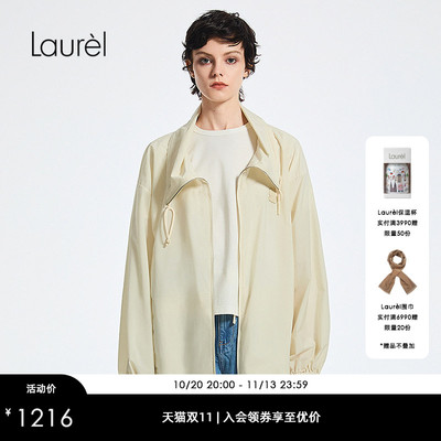 Laurel劳芮新款宽松运动短外套LWD362W02300