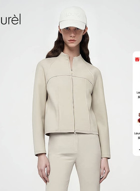 Laurel劳芮新款松弛运动风收腰外套LWD363W02000