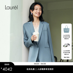 【桑蚕丝】Laurel劳芮新款经典真丝通勤软西装LWL361T08400