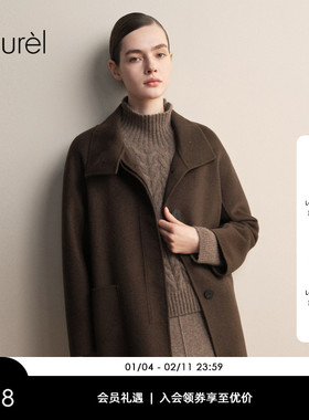 【秀场同款】Laurel劳芮新款丝羊绒套头毛衣LWL354M11700