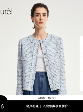 【小香风】Laurel劳芮新款航海法式小香风短外套女LWD353W00800