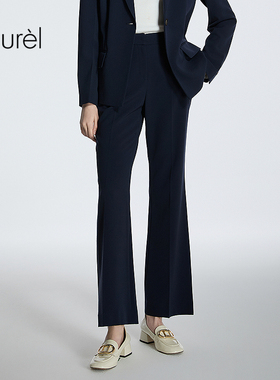 【绵羊毛】Laurel劳芮25夏新款羊毛经典职场通勤西裤LWD365K00500