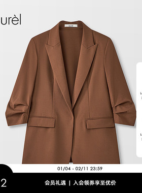 Laurel劳芮新款干练七分袖西装LWD356T02500