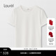 Laurel劳芮新款 棉 简约基础棉质T恤女LWD361Z00300