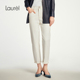 女LWL354K02000 休闲白色牛仔裤 长绒棉 Laurel劳芮新款