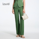 LWL371K02800 直筒西裤 日本麻感三醋酸 Laurel劳芮26春新款