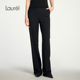 四面弹羊毛微喇西裤 Laurel劳芮新款 女LWL353K03500 绵羊毛