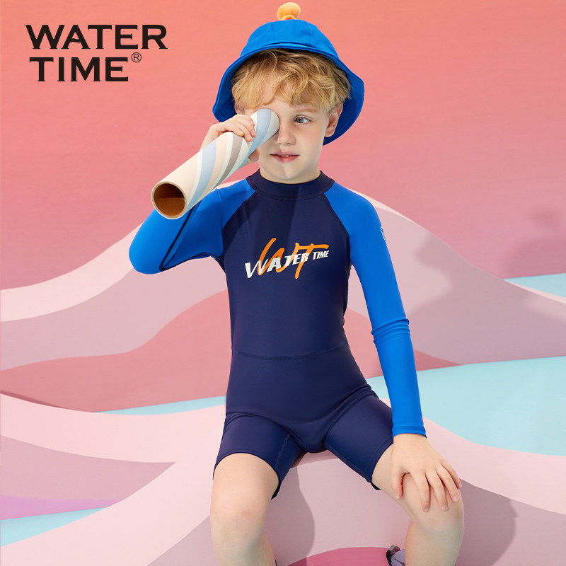 儿童泳裤男童泳衣防晒游泳套装