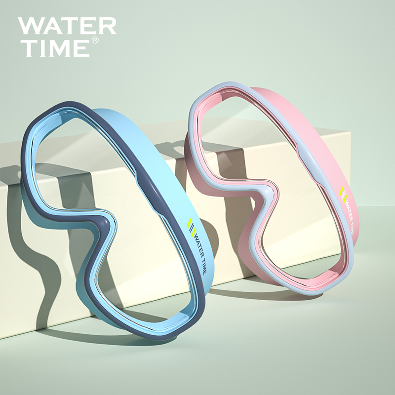 WATERTIME儿童泳镜男女童大框高清防水防雾儿童游泳眼镜专业装备