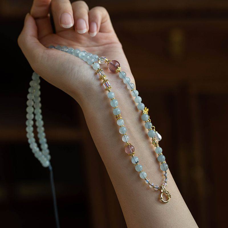 海蓝宝珠唐卡佛牌嘎乌盒链挂绳毛衣链玉髓项链绳子万能扣卡扣吊坠,饰品/流行首饰/时尚饰品新,手饰/手串,淘宝优惠券,粉丝福利购,淘宝优惠卷