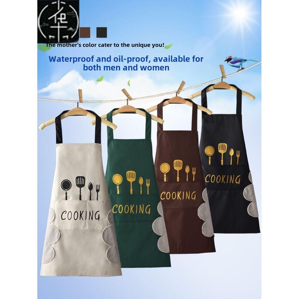 women chef kitchen apron dress cooking waterZROproof 围裙