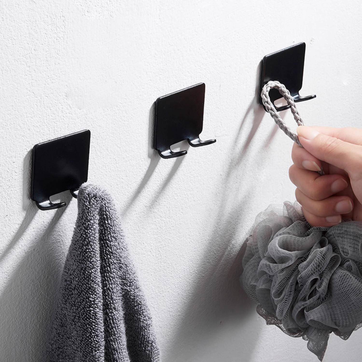 No-Punch Razor Holder Adhesive Razor Storage Hook剃须刀粘钩