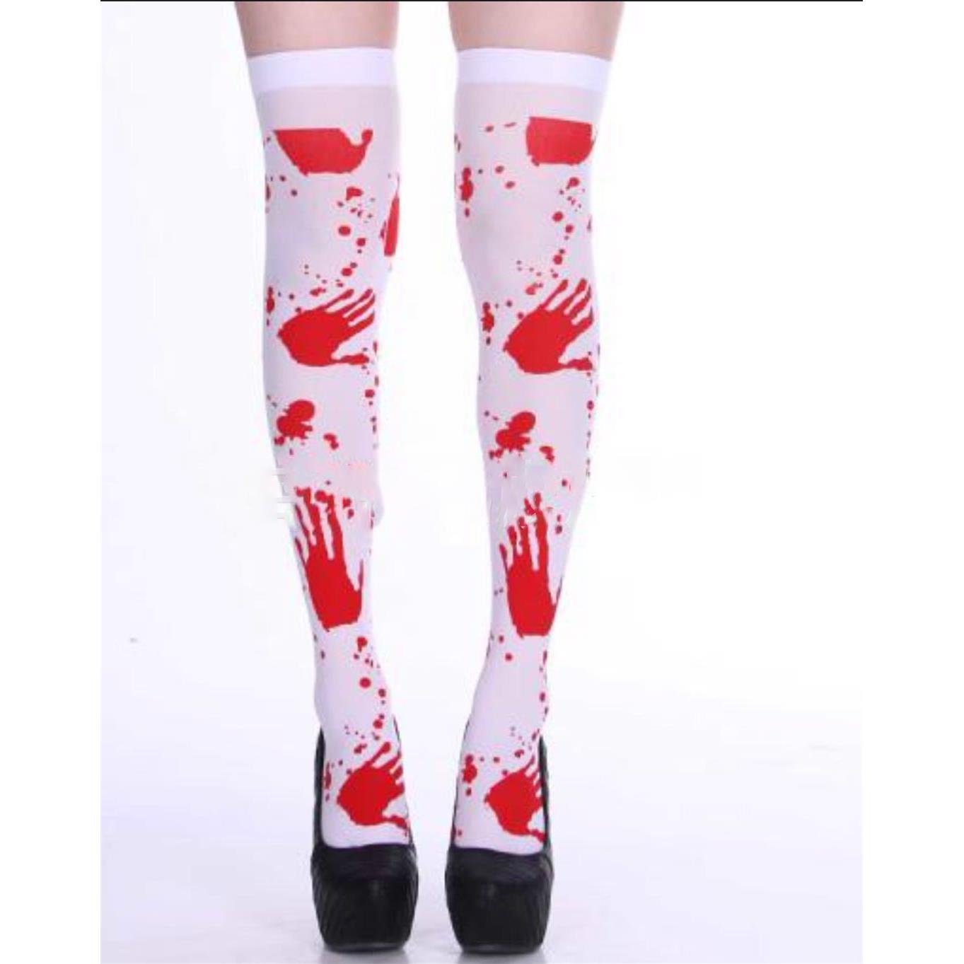 Halloween Blood Sock party Blood stockings万圣节血袜长筒袜