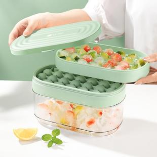 Ice Cube Trays Silicon Bottom Ice Cube Storage Container Box