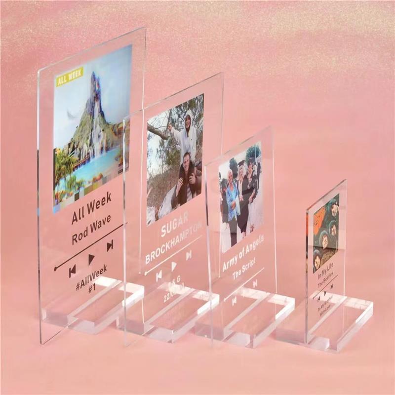 Custom acrylic photo frame Acrylic gift birthday