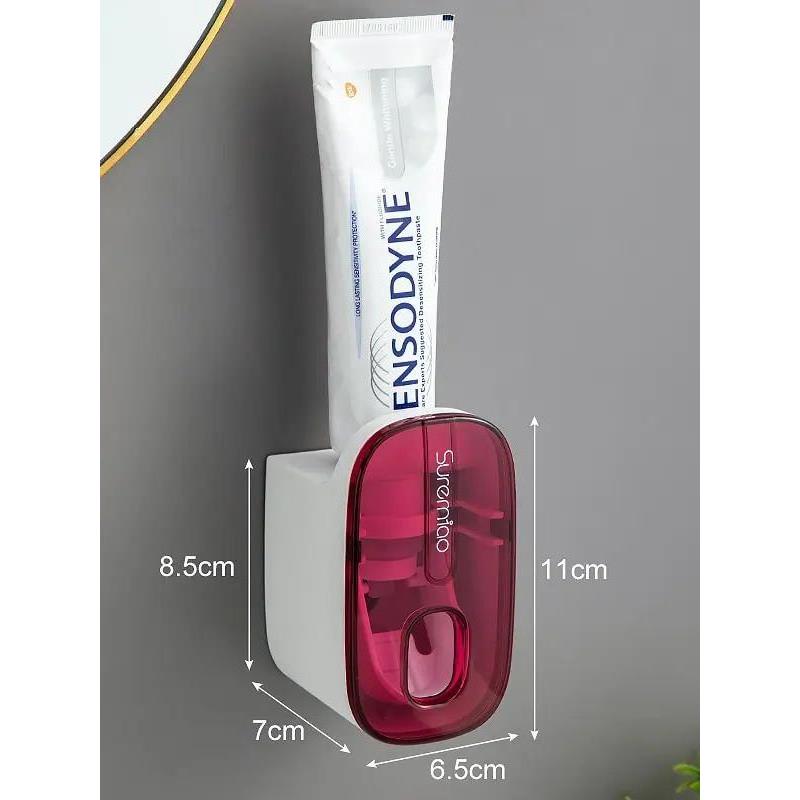 A无品牌/utomatic Toothpaste Dispenser Bathroom浴室自动牙膏分