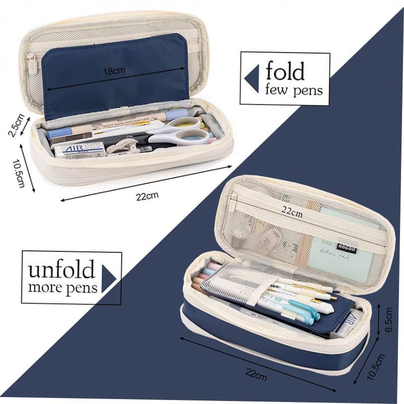 Kawaii Pencil Case Korean Pouch for Girls Large Capacity