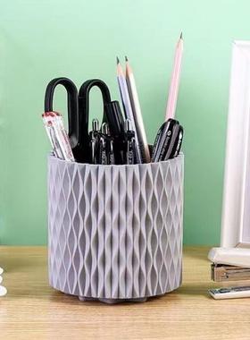 Rotate makeup brush organizer.Desktop storage box Multifunct