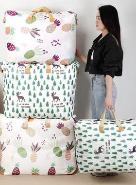 1pc Large Capacity Clothes Storage Bag Organizer With Reinfo