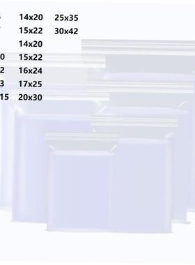 Zip Lock Plastic Bags Transparent Packaging Poly Ziplock Bag