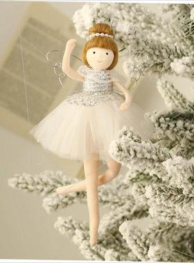 Christmas decorations cute girl doll angel doll pendant圣诞
