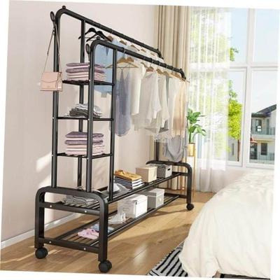 Coat hanger Floor cap clothes rack Hang up clothes 衣架