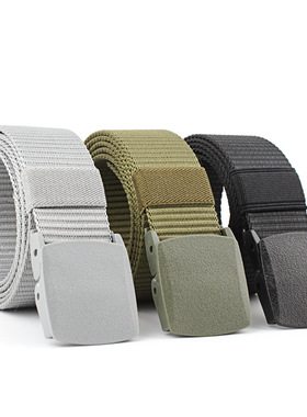 Automatic Buckle Nylon Belt Male Army Tactical Belt Mens Mil