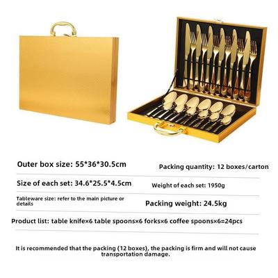 and fork spoon two dresses home full three-piece plate.